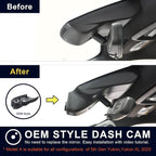 Front 4K & Rear 1080P Dash Cam Custom fit - Image 3