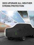 Proadsy 2025 Upgrade Car Cover for 2017-2025 Ford Super Duty F-250 Regular Cab - Image 3