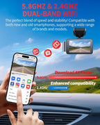 Dash Cam Front and Rear, 4K Full HD Dual Dash Camera - Image 8