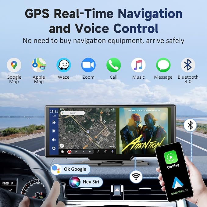 Wireless Portable Carplay Screen - Image 3
