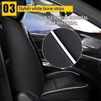 YORKNEIC Seat Covers for Hyundai Kona 2018-2024 2025: Waterproof Leather Car - Image 4