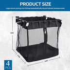 4Pcs Large Slatwall Baskets Mesh Slatwall Baskets - Image 2