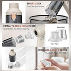 Car Vacuum, Handheld Car Vacuum Cleaner Cordless - Image 6