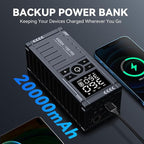 Car Battery Jump Starter with Air Compressor - Image 5