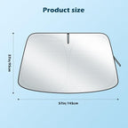 Car Windshield Sun Shade, 300T Thickened Car Window Shades Heat Reflective - Image 2