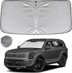 KAYZT Windshield Sun Shade for 2020-2025 Kia Telluride Foldable Sunshade SUV by KAYZT