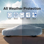 iCarCover Custom Car Cover Nissan 280ZX 2-Seater, Waterproof All-Weather Rain - Image 9