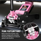 DNA MOTORING Floor Jack 4 Ton Capacity, Fast Lift Low Profile Hydraulic Trolley - Image 5