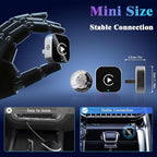 Wireless CarPlay Adapter for iPhone, 2025 Upgrade Convert Wired to Wireless Car - Image 4