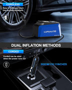 Tire Inflator Portable Air Compressor, 2X Faster Inflation, 150PSI Air Pump - Image 6