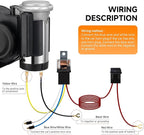 Air Horn for Truck, Super High Pitched Train Horn for Car, Waterproof Snail - Image 7