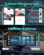 Wireless Carplay Screen for Car, 10.26" Android Auto Screen Compatible - Image 5