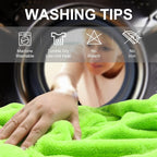 2 Pack XL Car Drying Towel – 1300GSM Ultra Absorbent Microfiber, Twisted Loop - Image 8
