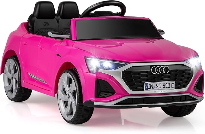 Licensed Audi SQ8 Ride on Car by OLAKIDS, 12V Kids Electric Vehicle by Wherethefairytalebegins