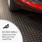 SEAL 5 x 8 Ft Premium Garage Floor Mat, Solid 2.8mm Thick Gray Commercial Grade - Image 7