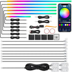 Dreamcolor Acrylic Interior Car LED Strip Light by MAODANER