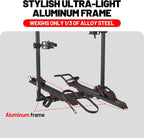 Young E-Bike Rack Hitch Mount Platform Style - Image 4
