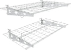 EVERHANGER Wall Mounted Garage Shelves, 2 x 4 ft Metal Storage Shelves by EVERHANGER