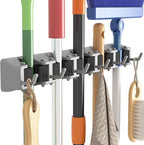 Lifewit Mop and Broom Holder Wall Mount, Anti-Slip Broom Hanger by Lifewit