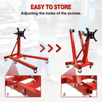 Engine Stand 2000LBS Capacity, Steel Rotating Engine Stand - Image 5