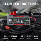 J400 Jump Starter with ConnectMax Tech, 2000A 12V Battery Jumper Starter - Image 3