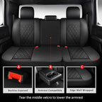 MIROZO Dodge Ram Seat Covers Full Set - Image 4