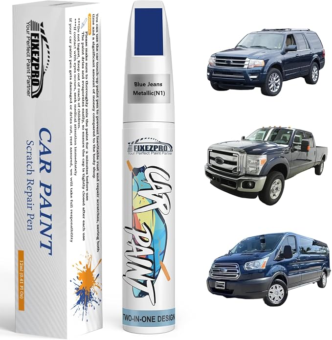 Blue Jeans Metallic Touch Up Paint by FIXEZPROCarPaint