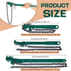 Lasnten 3 Pcs Large Reversible Chain Oil Filter Wrench - Image 2