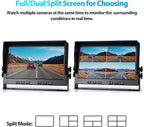 Fookoo Ⅱ 10" 1080P Wired Backup Camera System Kit - Image 3