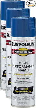 Rust-Oleum 7527838 Professional High Performance Enamel Spray Paint, 15 Oz by Rust-Oleum
