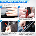 4pcs Window Visors Compatible - Image 6