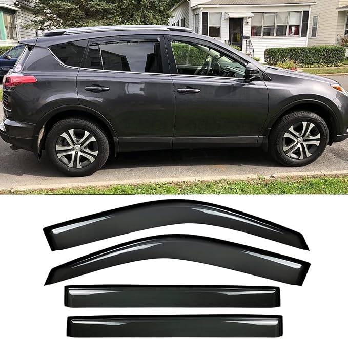 94992 Side Window Wind Deflector, Window Visor fit by STARTSHIP