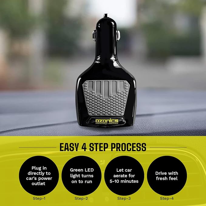 Ozonics Micro3 Ozone Generator for Cars | Portable Car Odor Eliminator and Air - Image 4