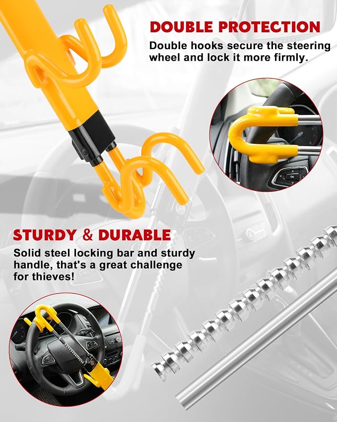 Tevlaphee Steering Wheel Lock - Image 7