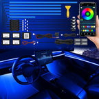 Acrylic Interior Car LED Strip Light by MAODANER