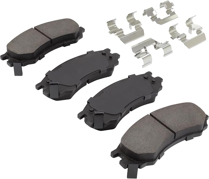 Premium Ceramic Front Brake Pads Compatible - Image 2