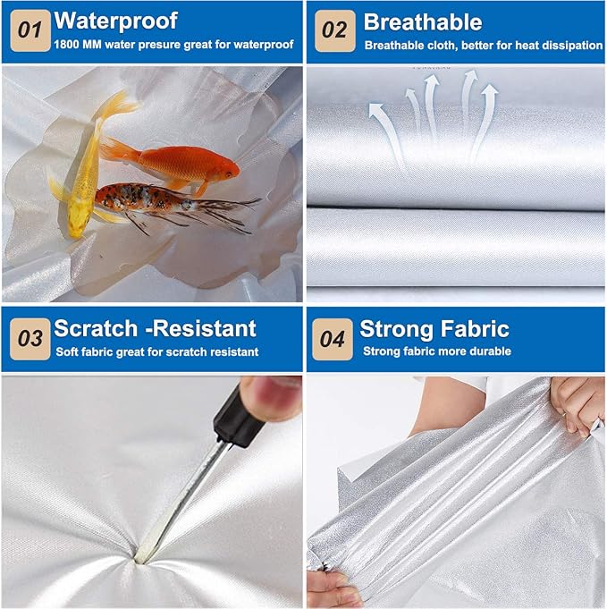 KouKou Oxford SUV Car Cover Custom Fit Ford Explorer from 1995 to 2025 - Image 2