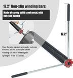 Garage Door Torsion Spring Set, Pair of 2" Electrophoresis Coated Garage Door - Image 6