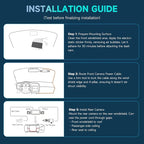 AI Dash Cam Front Rear Inside, 4 Channel 3k+1080P*3 Dashcam - Image 10