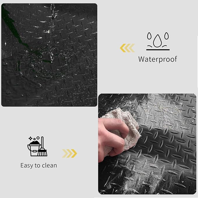 Premium Garage Floor Mat, Commercial Grade Heavy Duty Parking Mat - Image 4