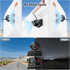 Fookoo HD 1080P 9" Magnetic Wireless Backup Camera, Rechargeable 2 Side View 2 - Image 6