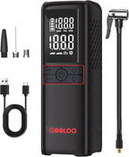 GOOLOO GT160 Tire Inflator Portable Air Compressor, 160PSI Portable Air Pump by GOOLOO