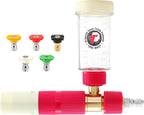 Tool Daily Foam Cannon for Pressure Washer, Original Soap Cannon for Car Washing by ToolDaily