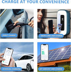 EV Charger Level 2，50 Amp Charge Station, Indoor/Outdoor EVSE, 25Ft Cable Level - Image 4