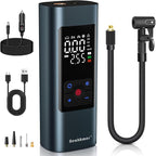 Tire Inflator Portable Air Compressor: Cordless Air Pump by Neakhmer