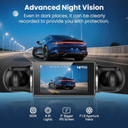 360°View 4 Channel Dash Cam, 2K+1080P Front and Rear Inside Left Right - Image 4