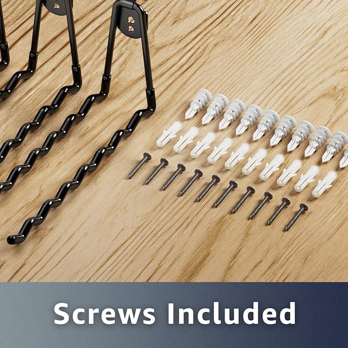 Garage Hooks 4-Pack, 11.8" Long Large Shed Storage Hanger Garden Tool Hook - Image 7