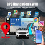 Kunfine Tesla Style Car CarPlay Android Auto Navigation Stereo GPS Radio - Image 3