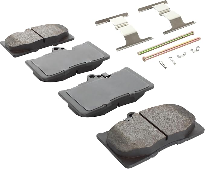 Premium Ceramic Front Brake Pads Compatible - Image 2
