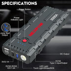 NEXPOW 2000A Peak Car Jump Starter - Image 5